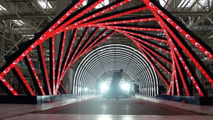 Togg’un yeni modeli T10F üretim hattında görüntülendi