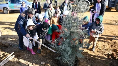 Trafik kazasında hayatını kaybeden avukat anısına hatıra ormanı oluşturuldu