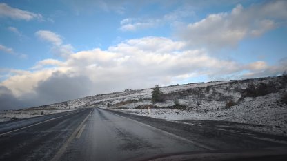 Uludağ'da kar kalınlığı 12 santimetre