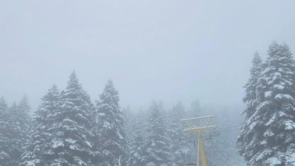 Uludağ’da kar kalınlığı 18 santimetreye ulaştı