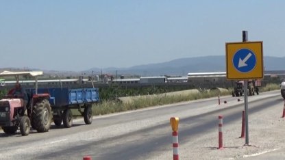 Yenişehir-Bilecik yolunda genişletme ve asfaltlama çalışmaları başladı