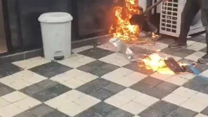 2 katlı evde çıkan yangın söndürüldü