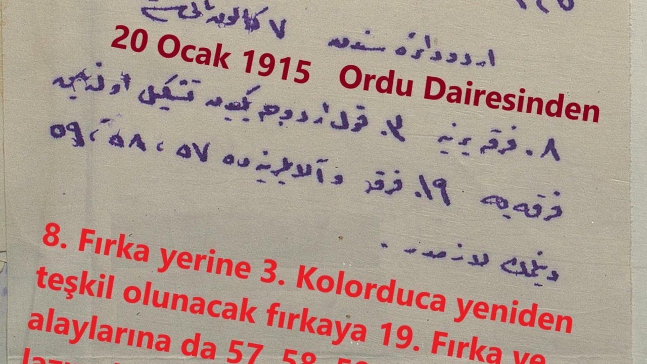 Atatürk'ün komutanlığını yaptığı 19'uncu Tümen'in kuruluş tarihi ve yerinin yanlış olduğu tespit edildi