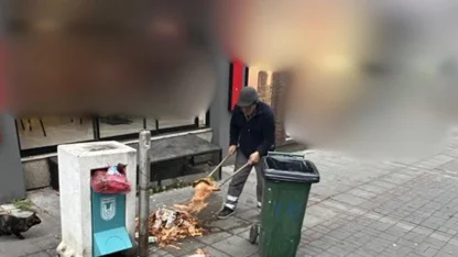 Atıklarını yola döken işletmeye 30 bin lira ceza