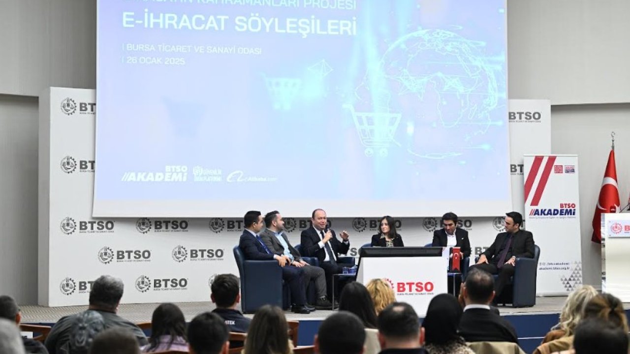 BTSO Akademi’de gündem ihracat