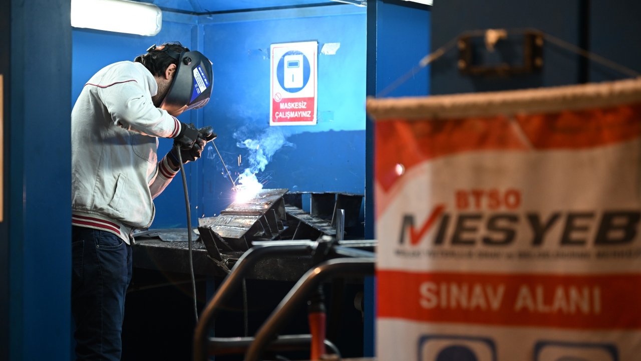 BTSO MESYEB, nitelikli ve belgeli iş gücünün adresi oldu