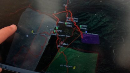 Erkek arkadaşıyla tartışıp kamptan ayrılan Elif, Google Harita üzerinden iz çizme programıyla aranıyor