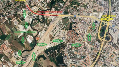 Geçit Köprüsü'nde trafik düzenlemesi