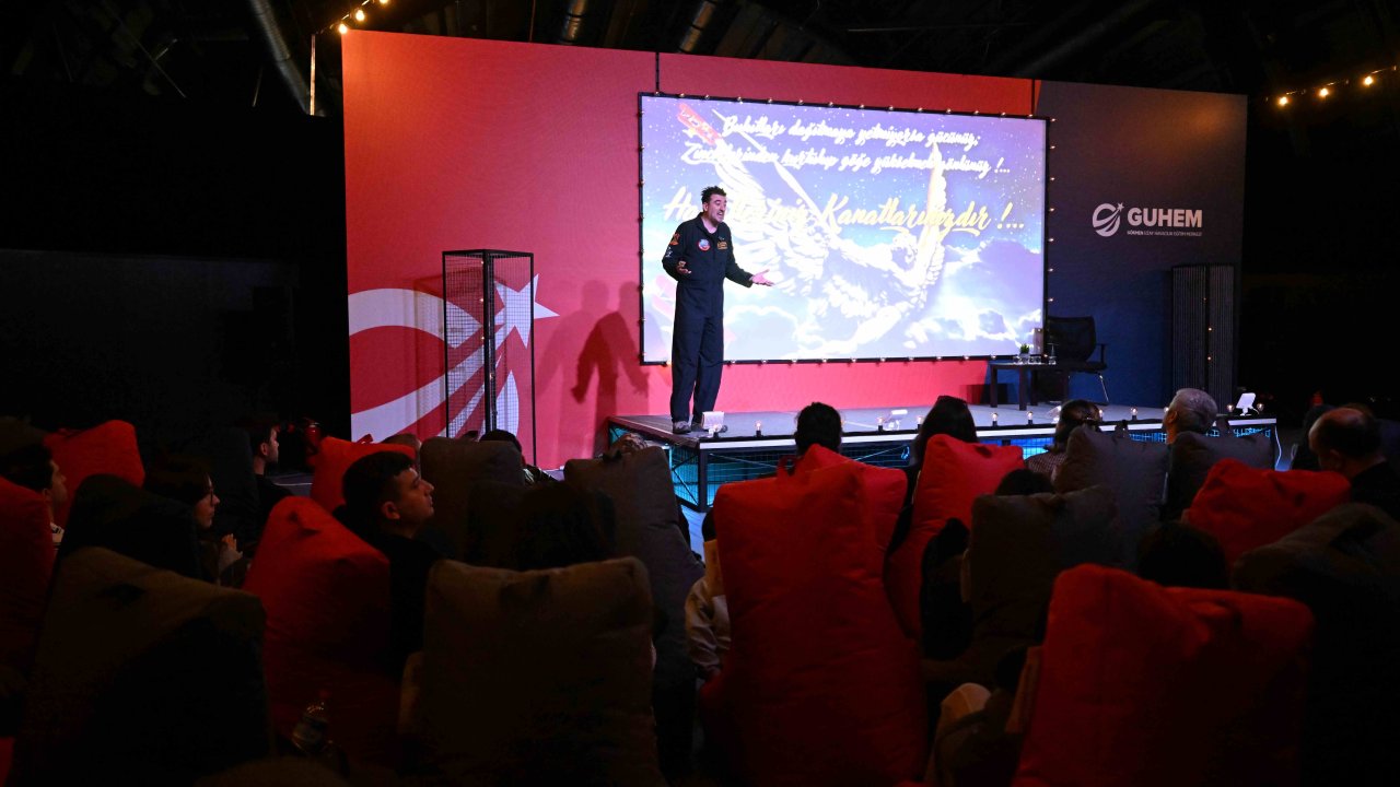 HÜRKUŞ’un baş test pilotu Murat Özpala, GUHEM’de deneyimlerini anlattı