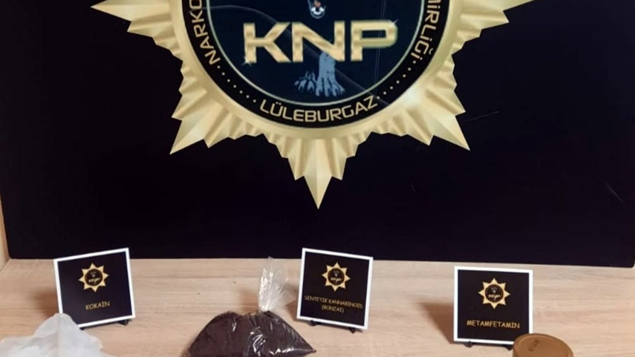 Kırklareli’de uyuşturucu operasyonu; 1 şüpheli tutuklandı