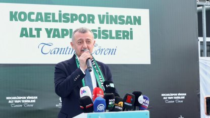 Kocaelispor’un altyapı tesisi yenilendi