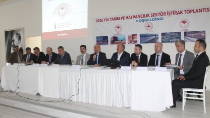 Manyas’ta ‘Tarım ve Hayvancılık Sektör İştirak Toplantısı’ gerçekleştirildi