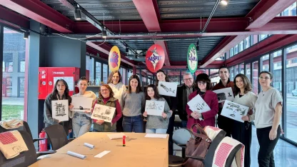 Nilüfer’de gündelik malzemeler sanata dönüştü