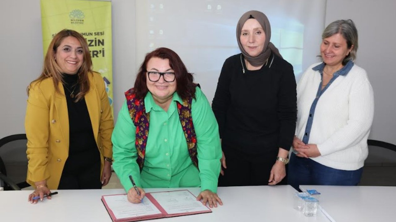 Nilüfer’de kadın dernekleri ‘Kardeşlik Protokolü’ imzaladı