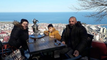 Sömestir tatili dönüşü kazada ölen çift toprağa verildi