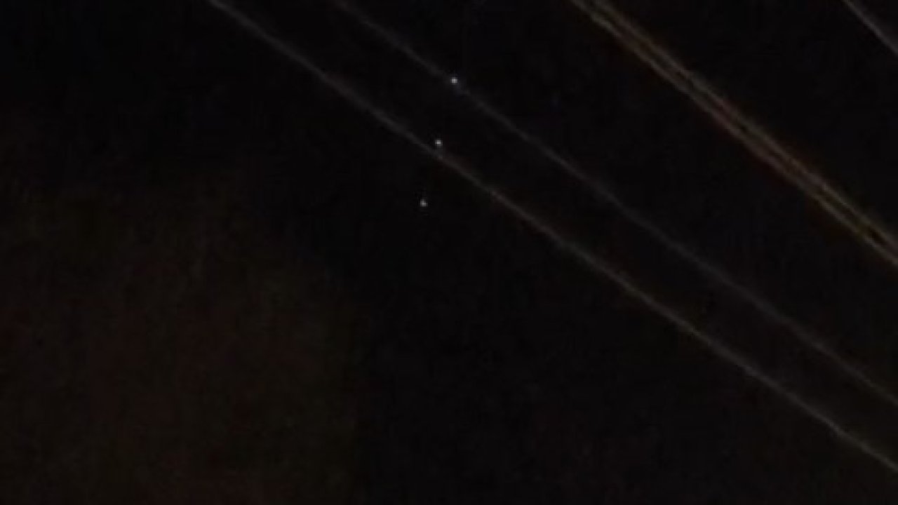 Starlink uyduları Bursa semalarında görüntülendi