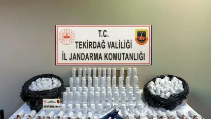 Tekirdağ’da 29 bin 232 uyuşturucu hap ele geçirildi; 1 şüpheli tutuklandı