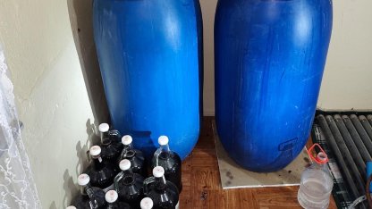 Tekirdağ'da 665 litre sahte içki ele geçirildi