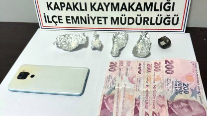Tekirdağ’da polisten uyuşturucu operasyonu; 3 tutuklama