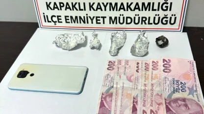 Tekirdağ’da polisten uyuşturucu operasyonu; 3 tutuklama