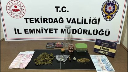 Tekirdağ’da uyuşturucu operasyonlarında 19 şüpheli tutuklandı