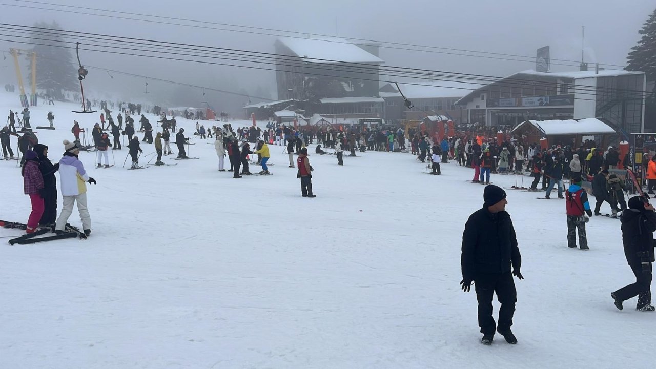 Uludağ'da sömestir yoğunluğu