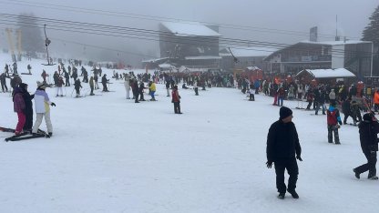 Uludağ'da sömestir yoğunluğu
