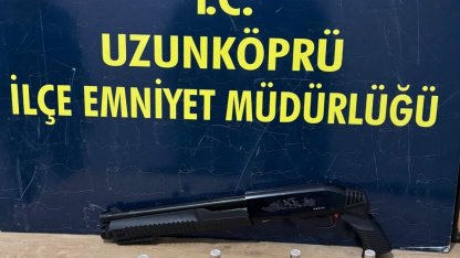Üzerinde pompalı tüfekle yakalandı