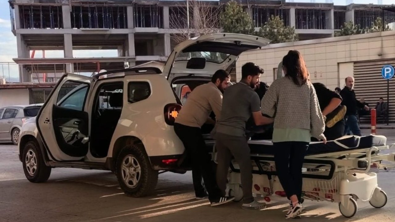 Yaralıyı bagajda hastaneye götürdüler