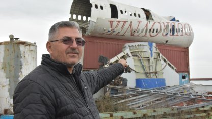 80 bin TL'ye alıp 7 parça halinde TIR'larla taşıdığı Boeing 747’yi 2,5 milyon TL'den satışa çıkardı