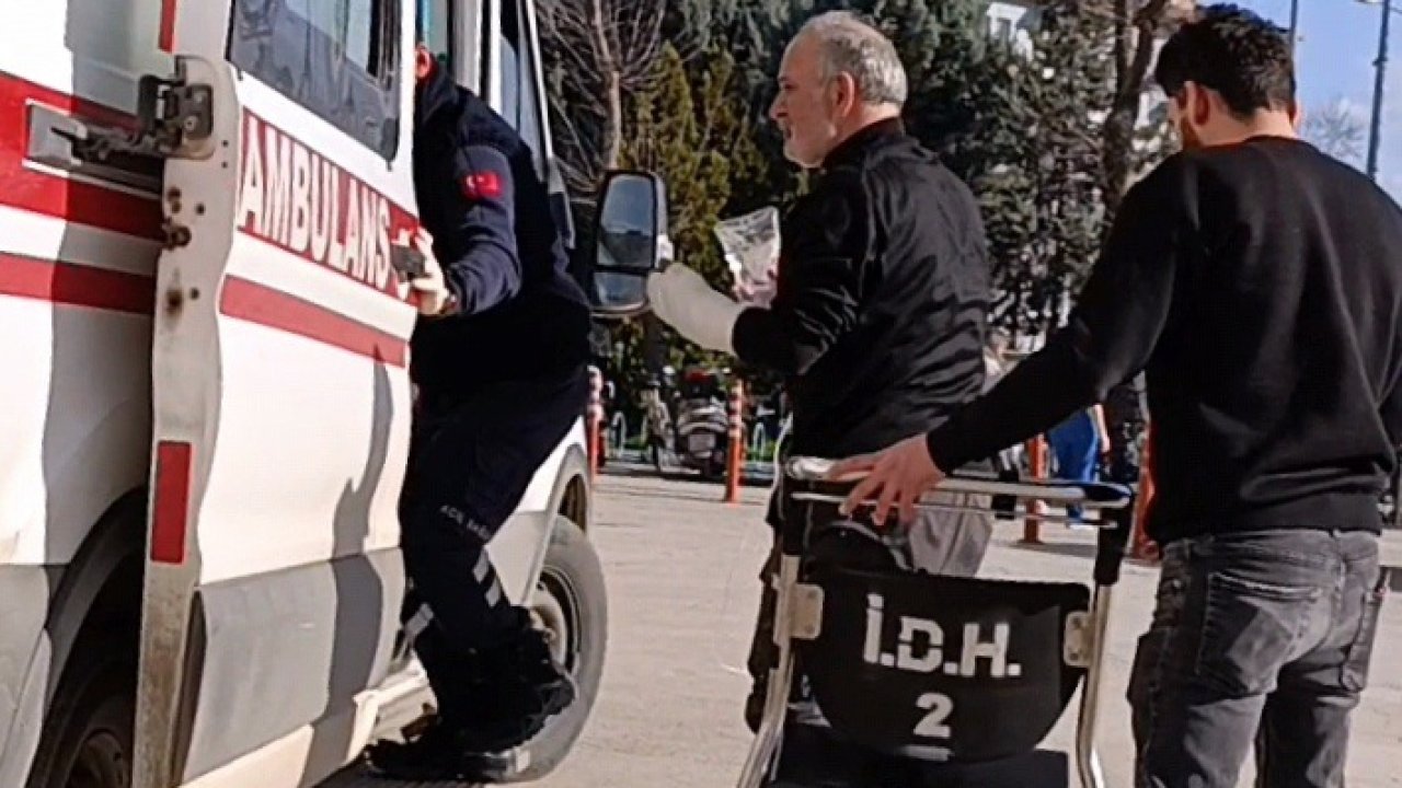 Ağaç budadığı motorlu testereyle bileğini kesti