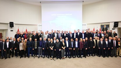 Akaryakıt bayi temsilcileri BTSO’da buluştu