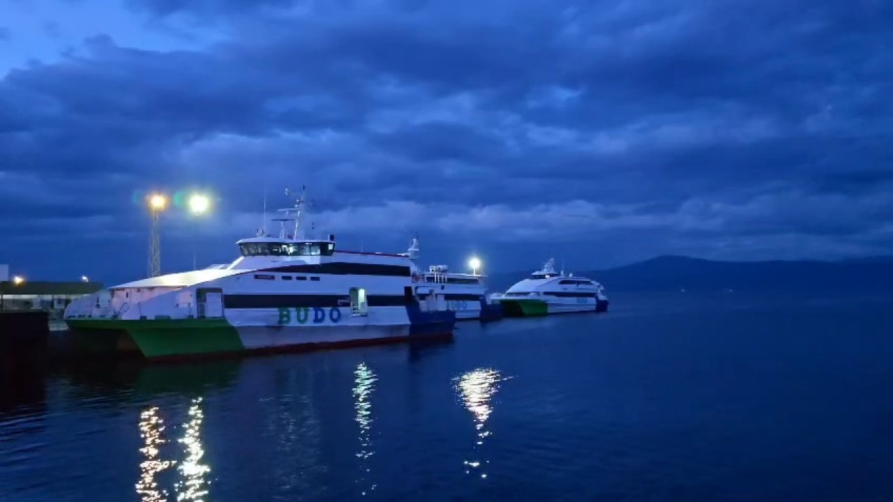 BUDO'nun 8 seferi, olumsuz hava koşulları nedeniyle iptal edildi