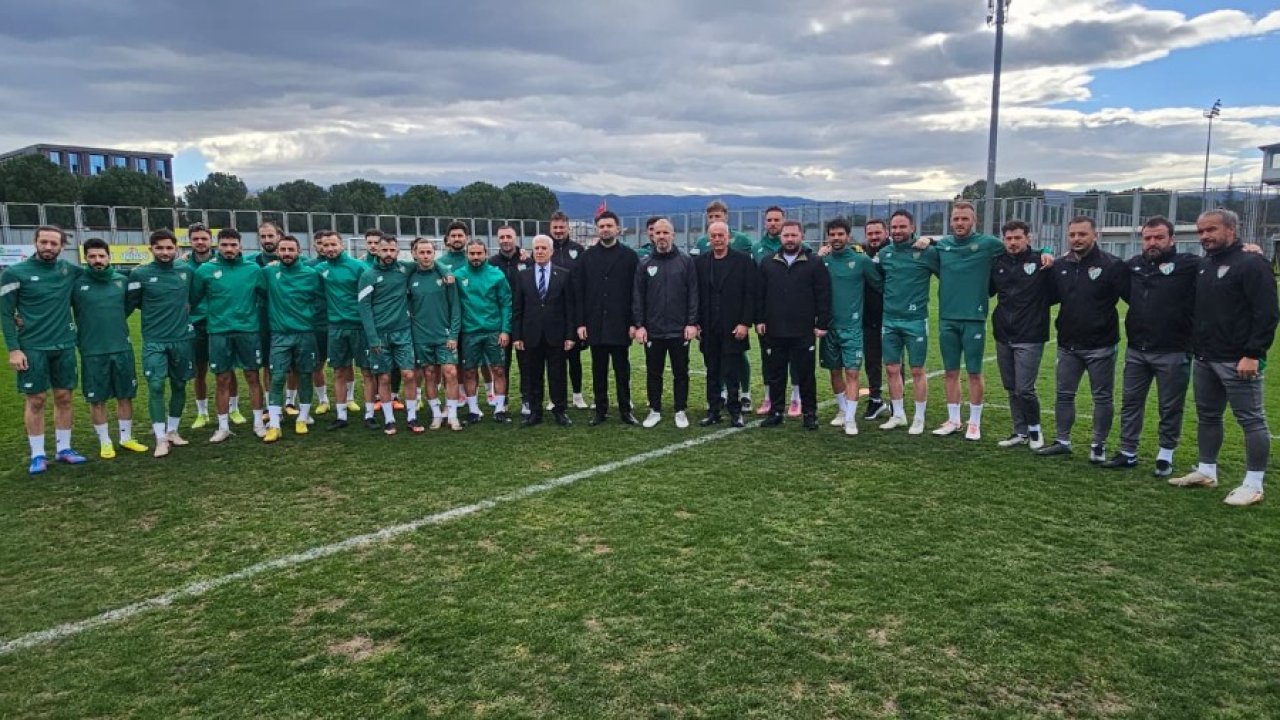 Bursaspor Başkanı Çelik: Herkesin gözü Bursaspor’da