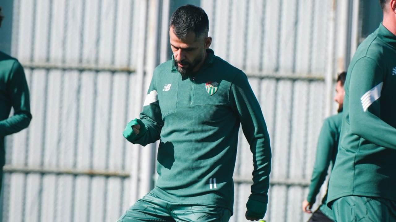 Bursaspor, Menemen FK maçı hazırlıklarını tamamladı