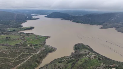 Çanakkale'de sağanak ve kar sonrası barajlarda su oranı yükseldi