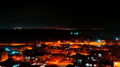 Çorlu'da dronla gece devriye uygulaması başlatıldı
