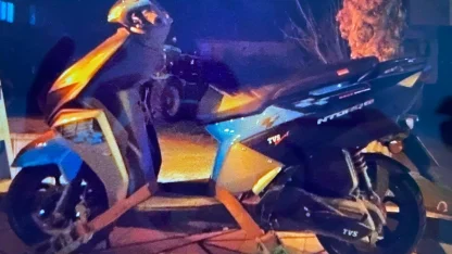 'Dur' ihtarına uymayan 14 yaşındaki ehliyetsiz motosiklet sürücüsüne 28 bin lira ceza