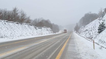 Edirne ve Kırklareli'de kar yağışı