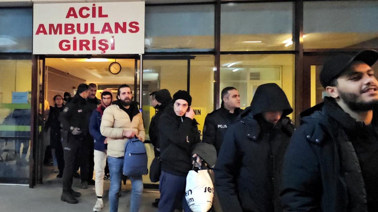 Edirne'de 18 kaçak göçmen baskınla yakalandı