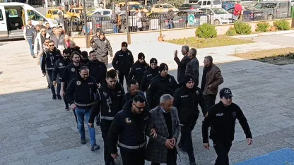 Edirne'de 'imar ruhsatında usulsüzlük' operasyonunda 12 şüpheli adliyede