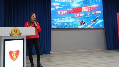 Edirne’de lise öğrencilerine ‘TEKNOFEST’ tanıtım programı düzenlendi