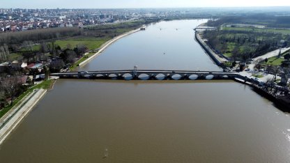 Edirne’de Meriç Nehri’nde debi arttı, ‘sarı alarm’ verildi