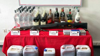 Edirne'de sahte ve kaçak içki ele geçirildi