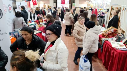 Edirne'de SODAM kurslarında kadınların emeği, sergide buluştu