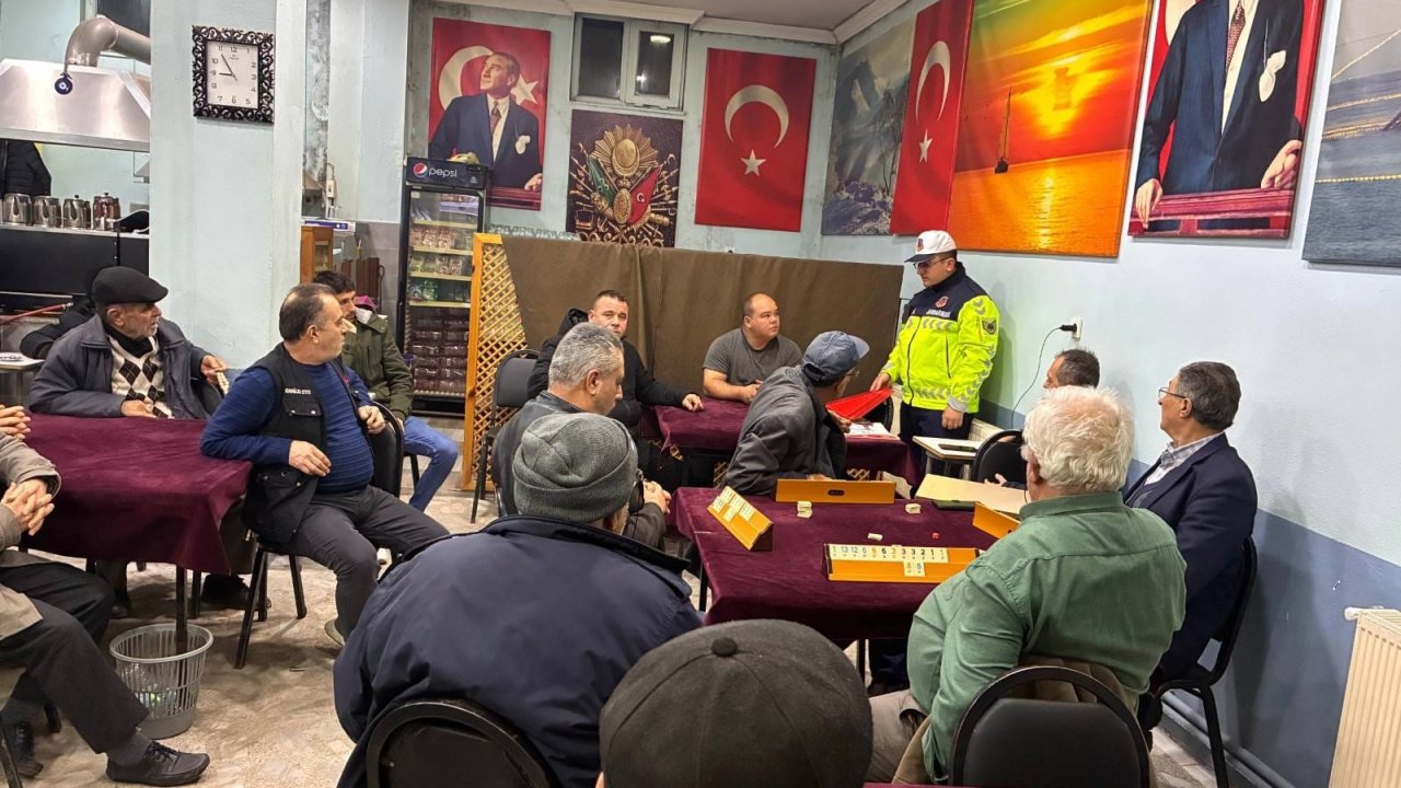 Edirne’de traktör sürücülerine trafik eğitimi