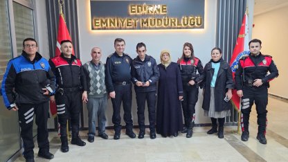 Eren'in polis olma hayali gerçekleşti