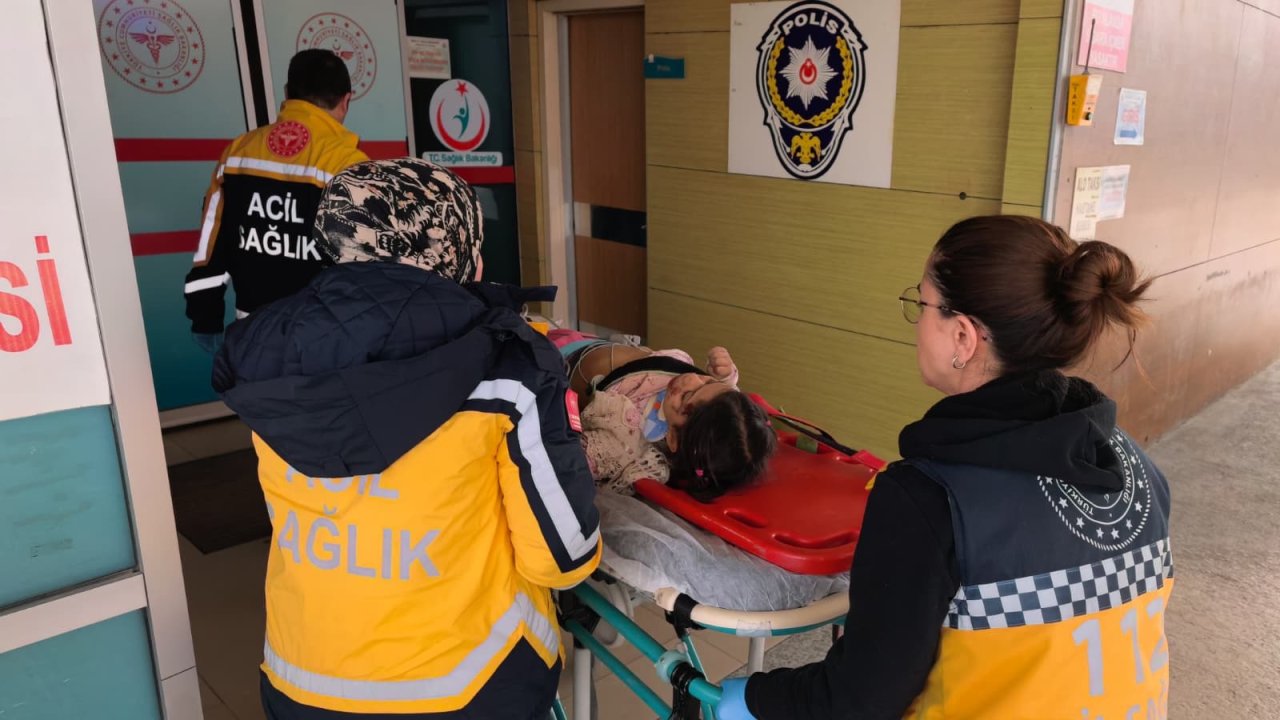 Hafif ticari aracın çarptığı 3 yaşındaki Zeynep Asya beyin kanaması geçirdi