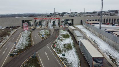 Hamzabeyli Sınır Kapısı’nda 11 kilometre TIR kuyruğu