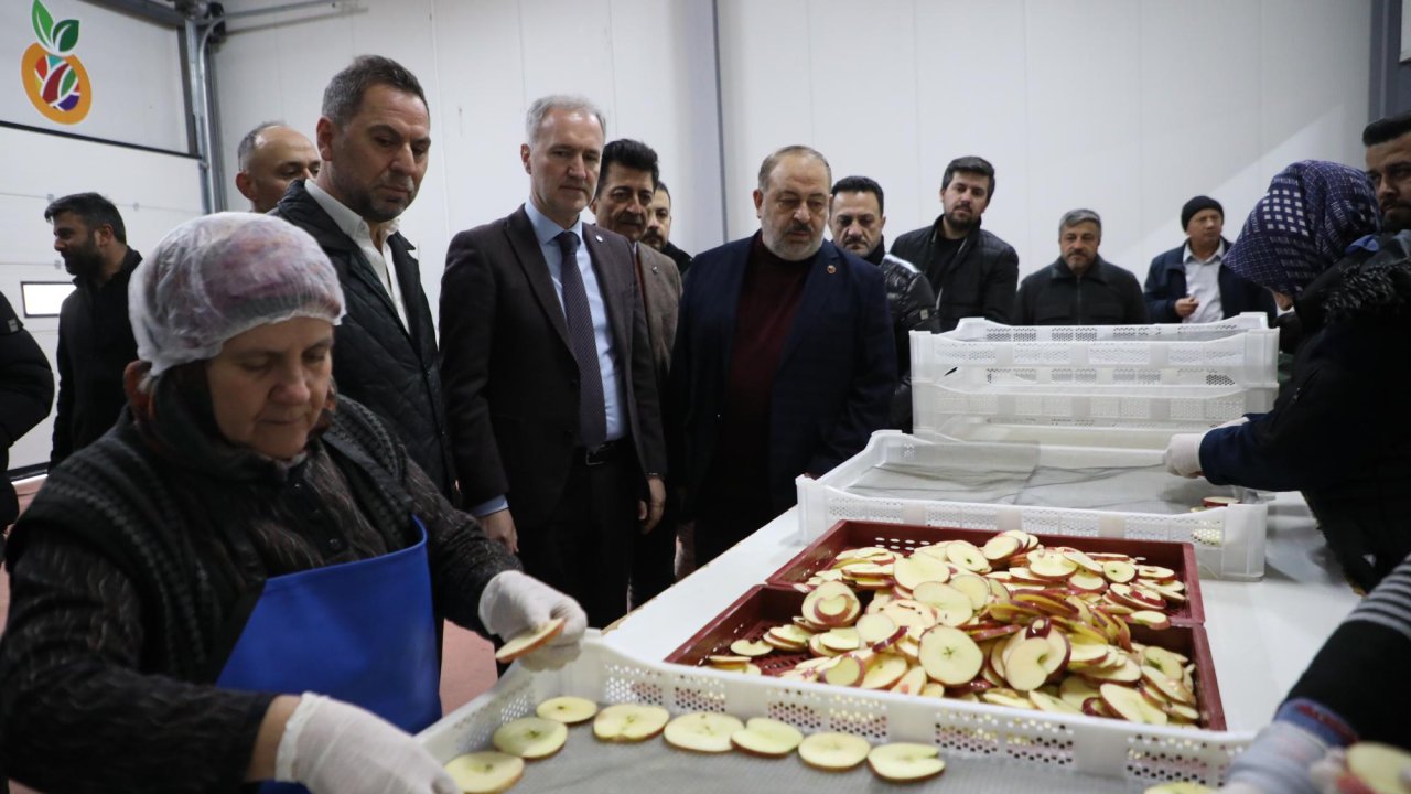 İnegöl’de meyve kurusu ile tarımın geleceği inşa ediliyor